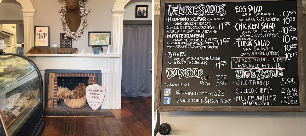Town Kitchen & Provisions Menu