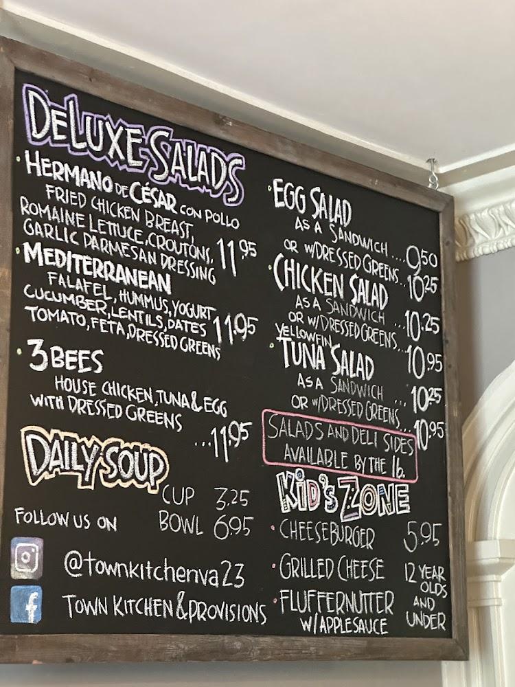 Town Kitchen & Provisions Menu image 4